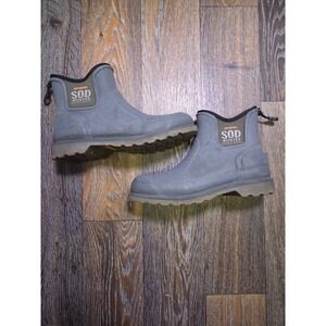 Dryshod Sod Buster Womens 6 Grey Waterproof Breathable Ankle Gardening Boots